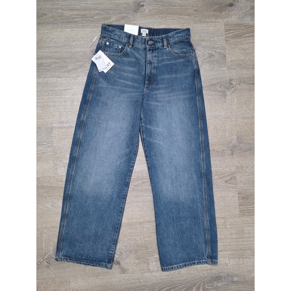 EDIT Jason Wu Liv Barrel Jeans Women 27 Blue New Super High Rise‎ 100% Cotton